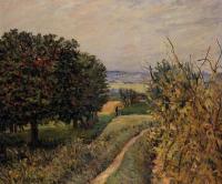 Sisley, Alfred - Among the Vines